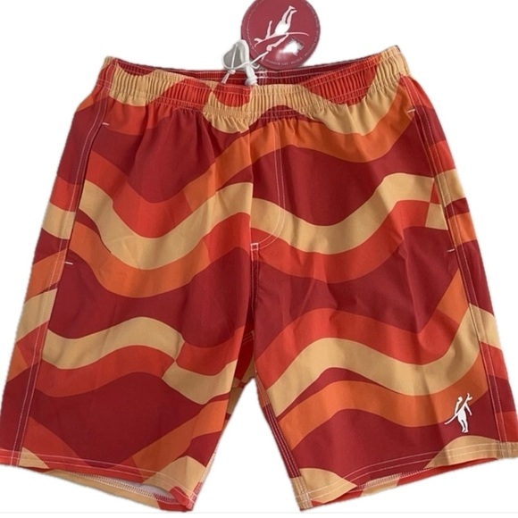 Toes on the Nose Other - Orange Yellow Toes on the Nose Swim Trunks Size S